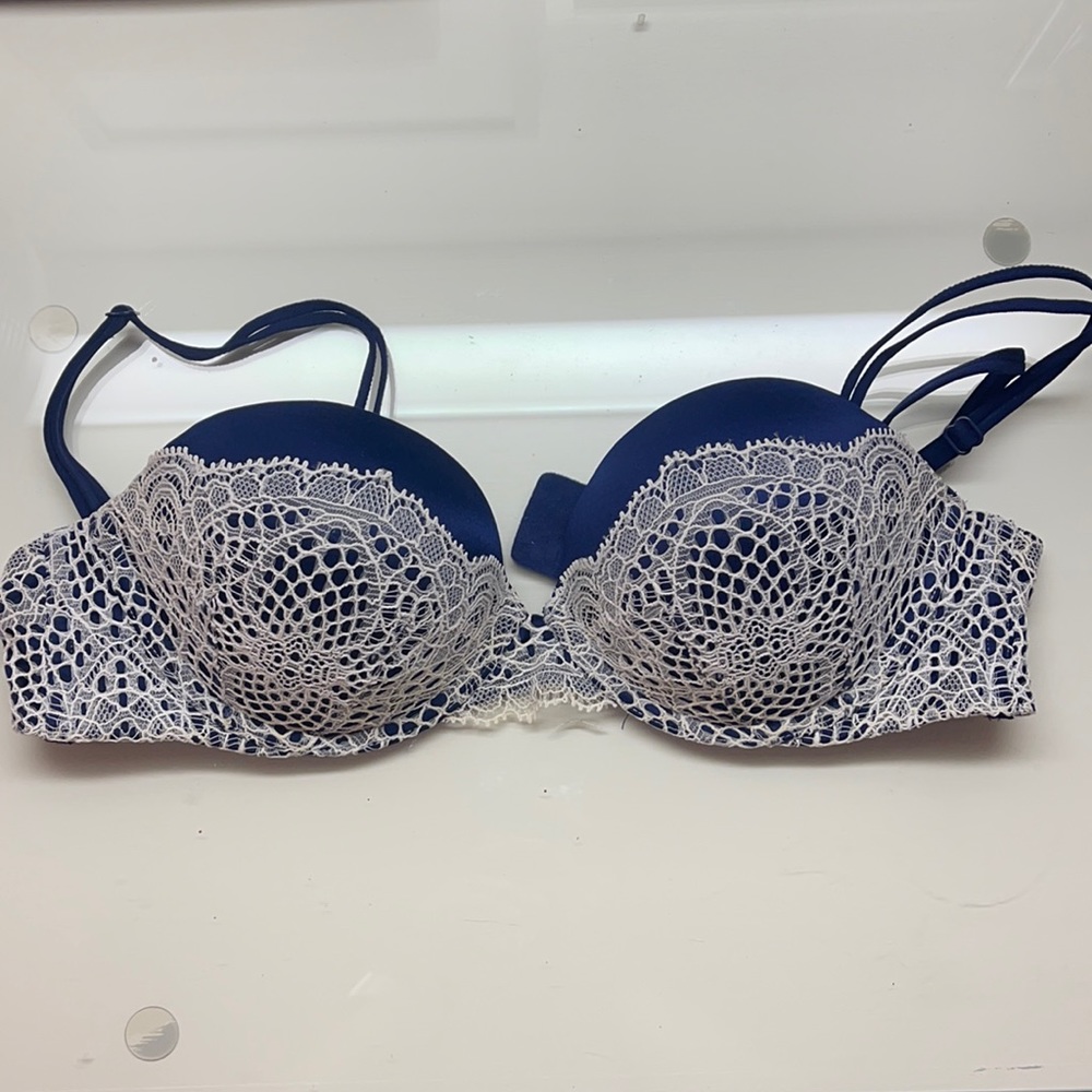 Blue very sexy Victoria’s Secret bra